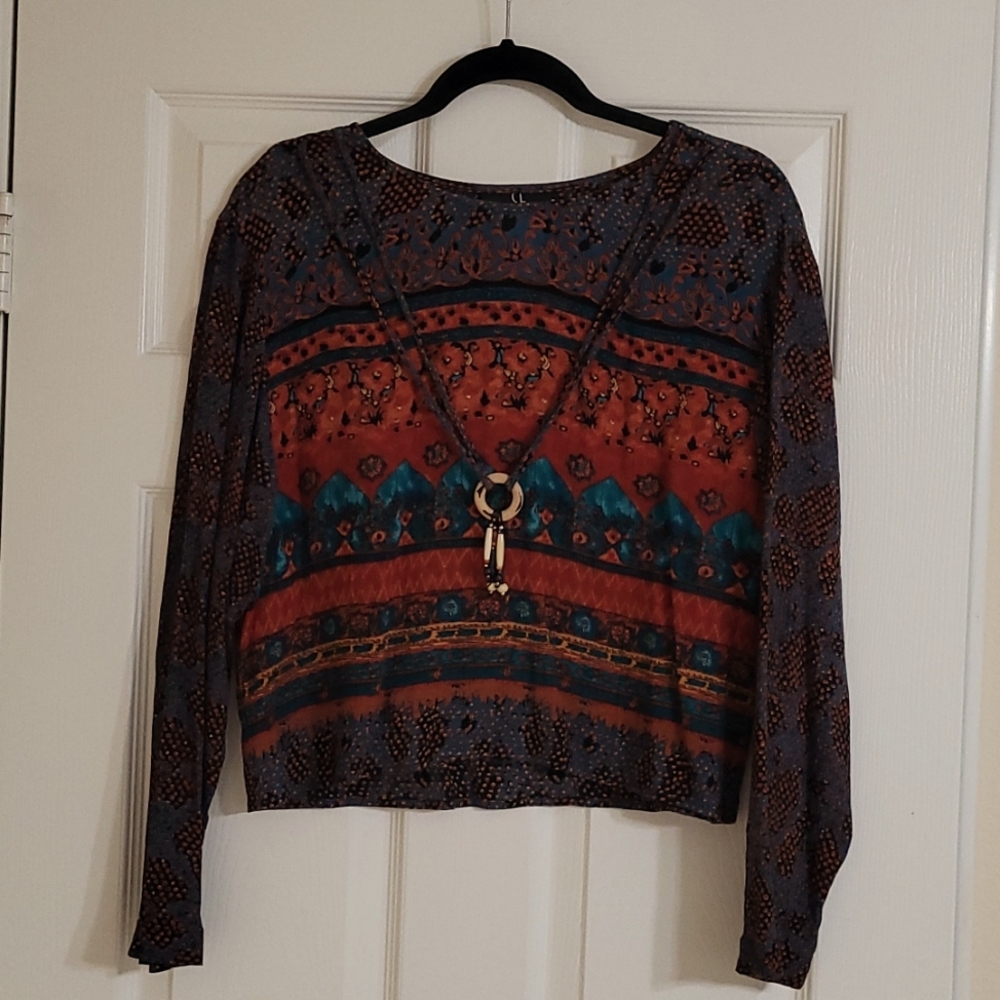Vintage Carole Little Top & Skirt Set